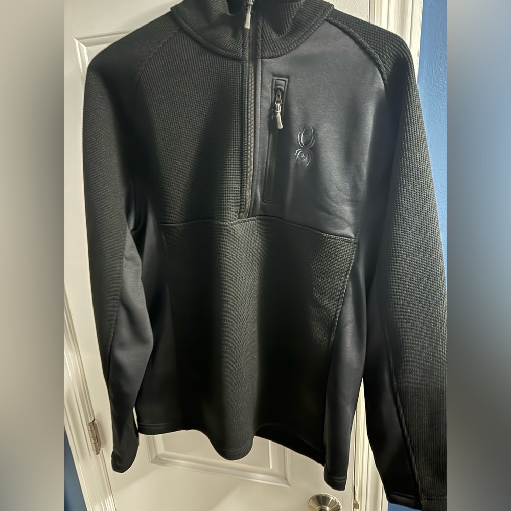 Men's spyder quarter zip jacket